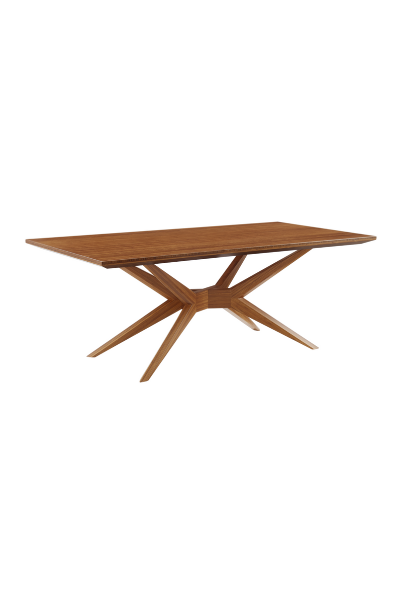 Beveled Bamboo Dining Table | Greenington Sonoma | Woodfurniture.com