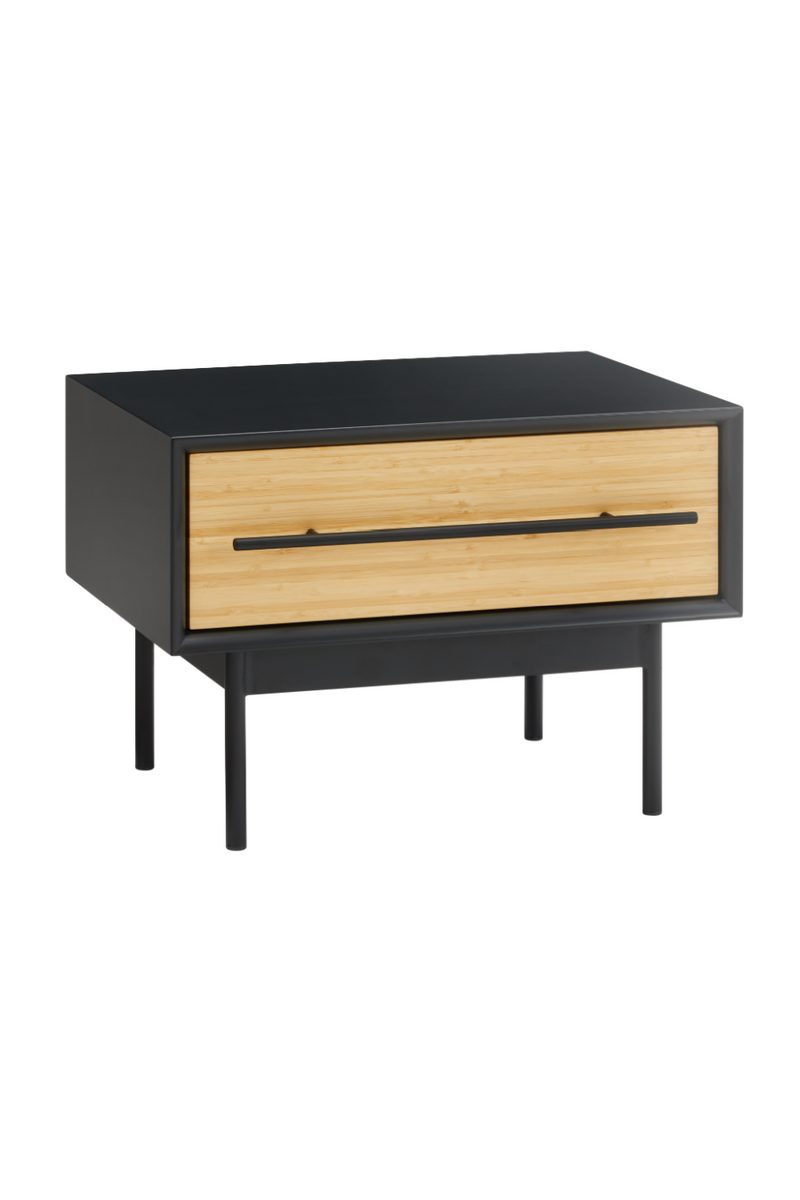 Black-Framed Bamboo Nightstand | Greenington Santa Cruz | Woodfurniture.com