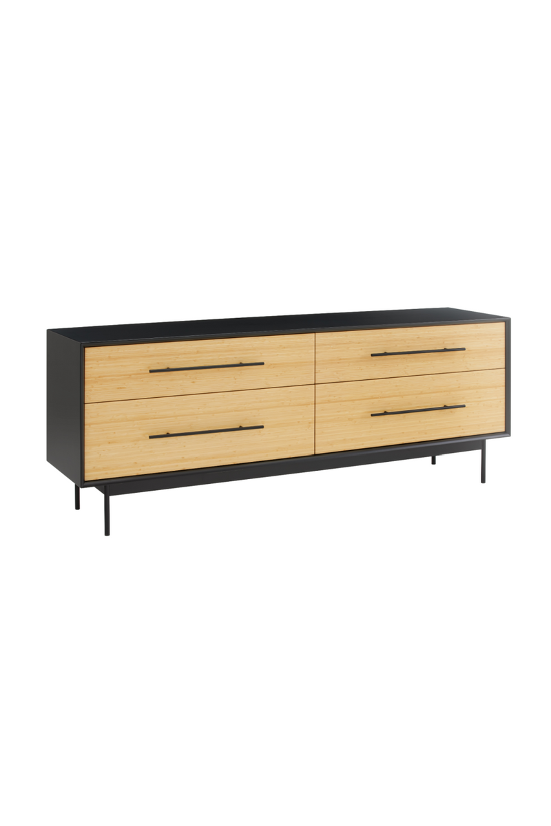 Black Framed Drawer Chest | Greenington Santa Cruz | Woodfurniture.com