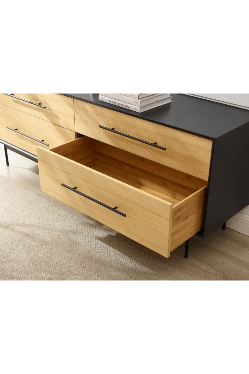 Black Framed Drawer Chest | Greenington Santa Cruz | Woodfurniture.com