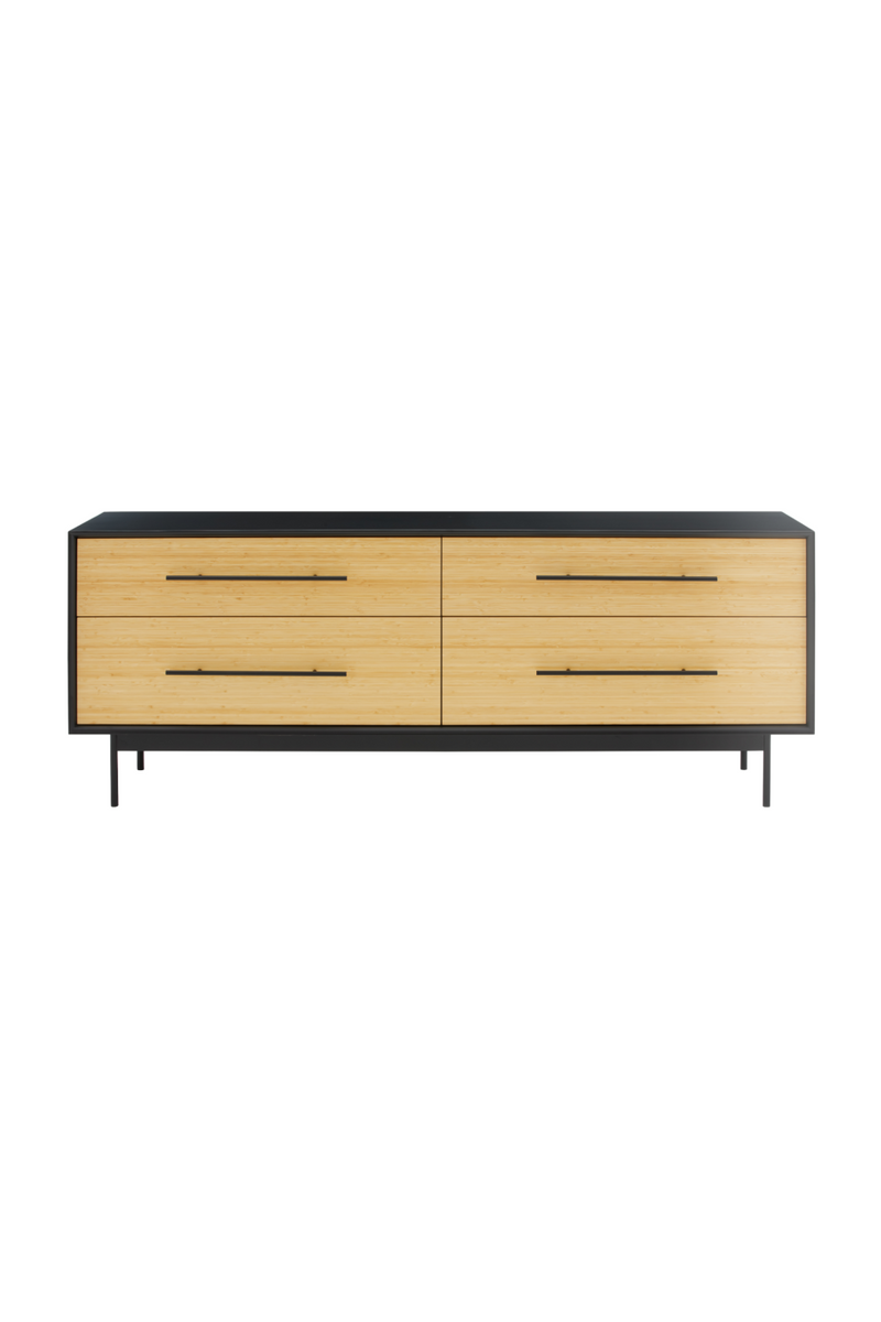 Black Framed Drawer Chest | Greenington Santa Cruz | Woodfurniture.com