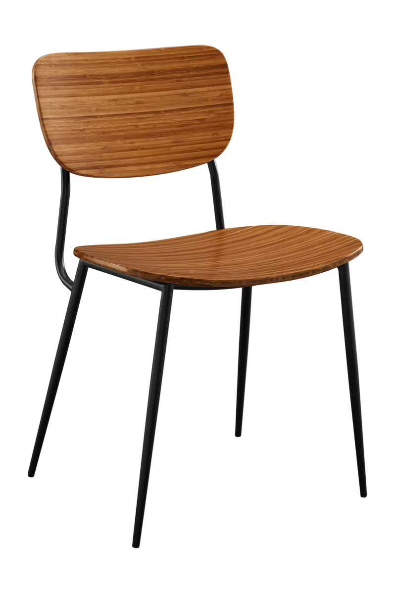 Curved Bamboo Dining Chair (Set of 2)| Greenington Soho | Woodfurniture.com