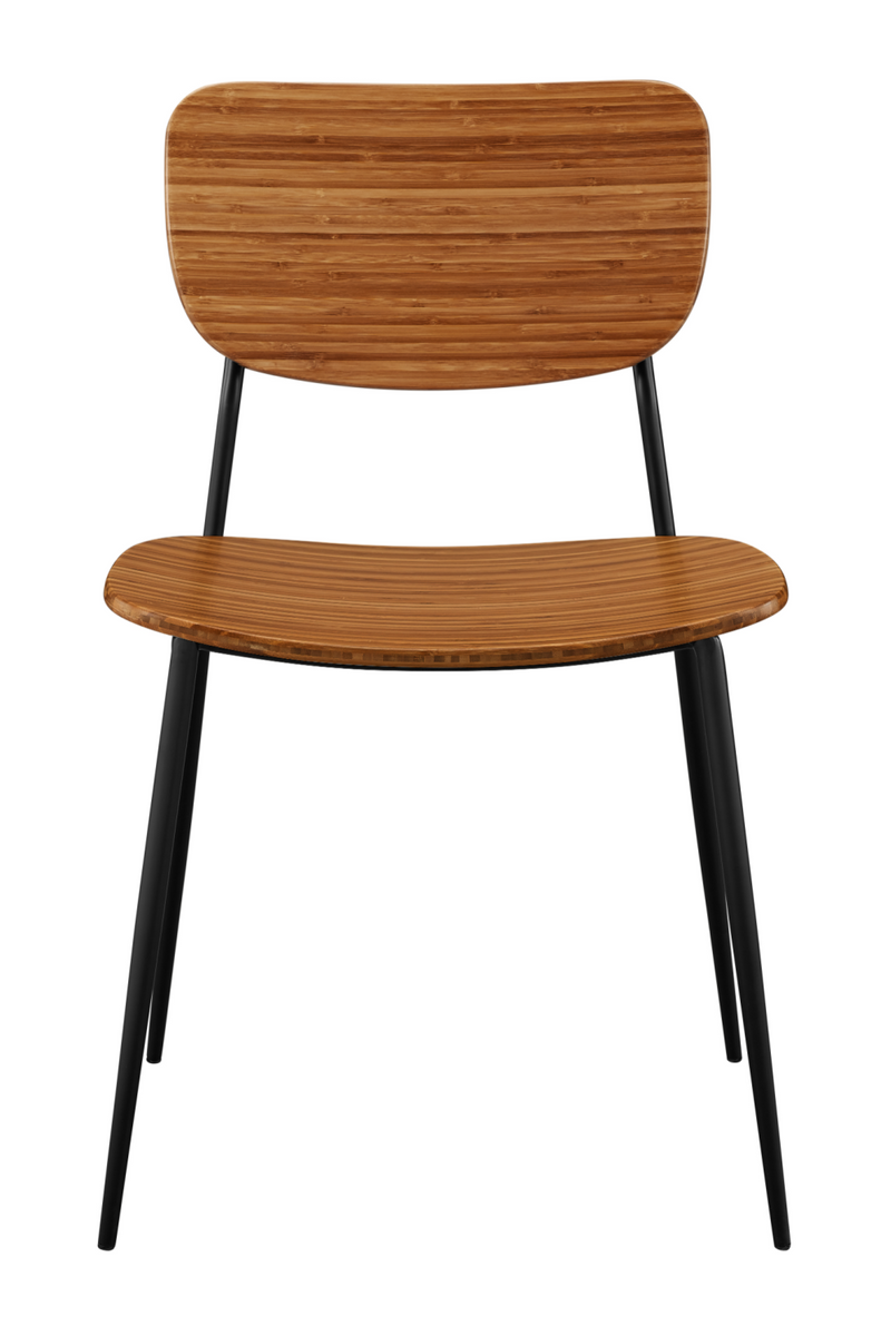 Curved Bamboo Dining Chair (Set of 2)| Greenington Soho | Woodfurniture.com