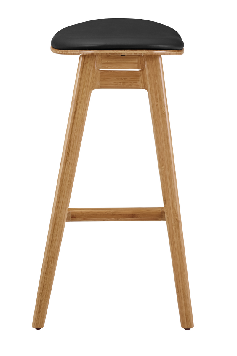 Oval Seat Bamboo Counter Stools (2) | Greenington Skol | Woodfurniture.com