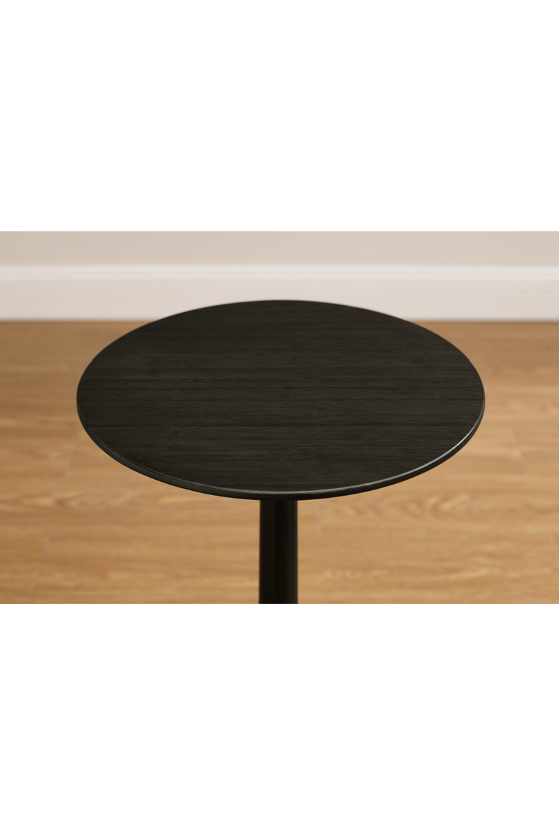 Bamboo Pedestal Side Table | Greenington Sol | Woodfurniture.com