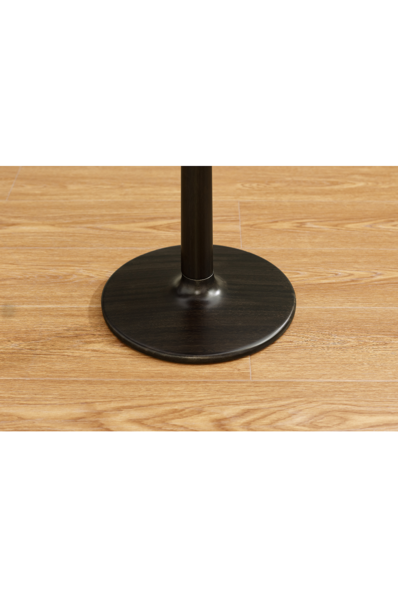 Bamboo Pedestal Side Table | Greenington Sol | Woodfurniture.com