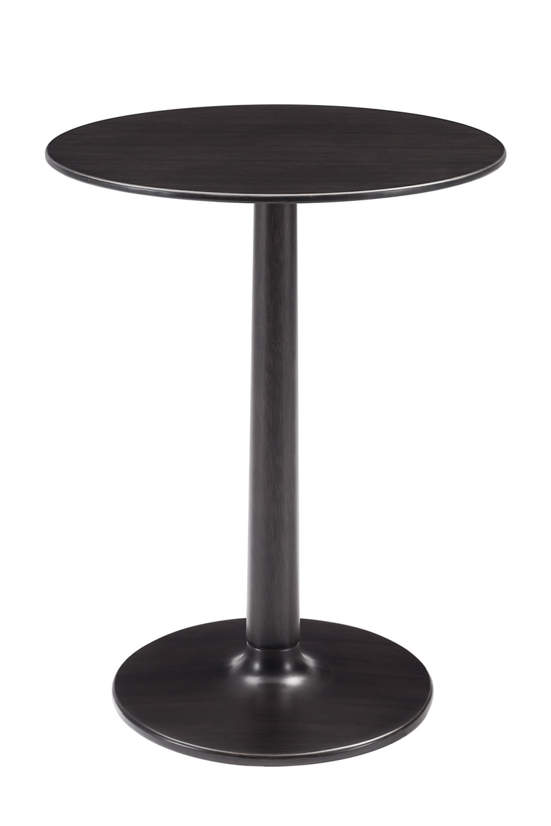 Bamboo Pedestal Side Table | Greenington Sol | Woodfurniture.com