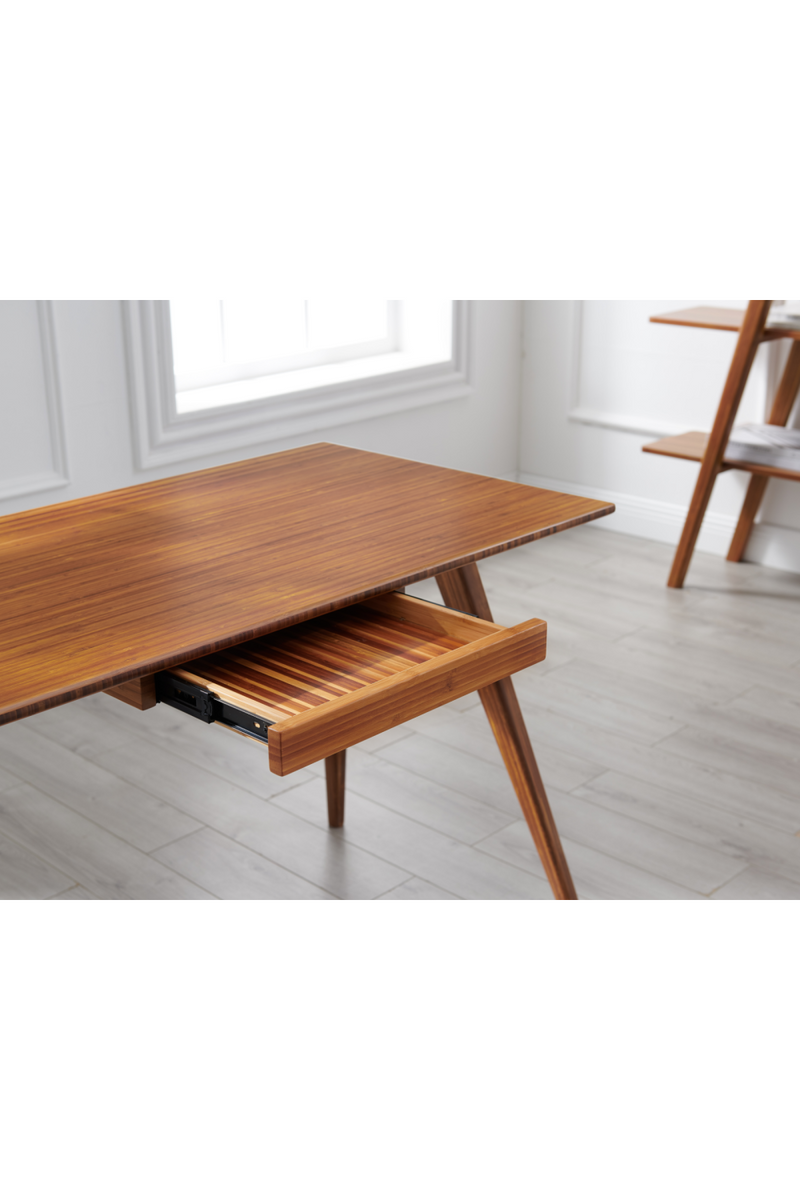 Solid Amber Bamboo Desk | Greenington Studio Plus | Woodfurniture.com