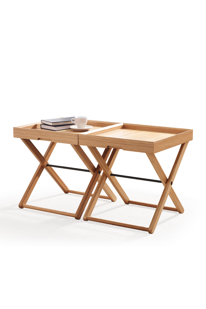 Bamboo Folding Tray Table | Greenington Teline | Woodfurniture.com