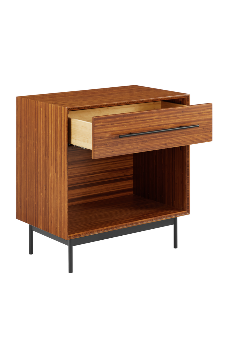 Moso Bamboo 1-Drawer Nightstand | Greenington Taylor | Woodfurniture.com