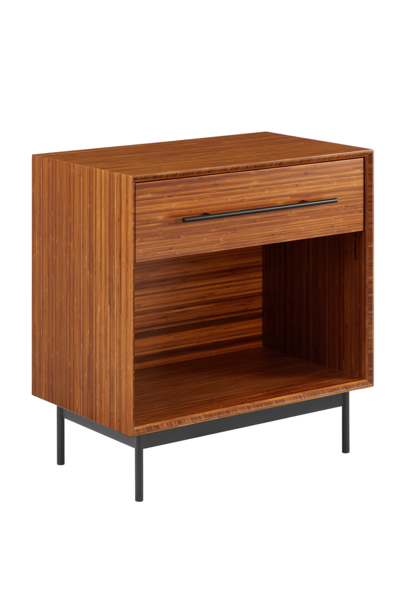 Moso Bamboo 1-Drawer Nightstand | Greenington Taylor | Woodfurniture.com