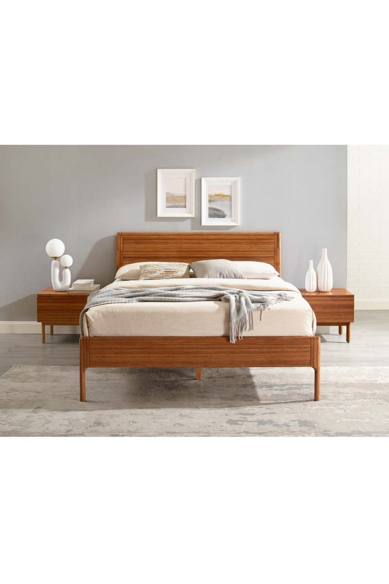 Amber Bamboo Platform Bed | Greenington Ventura | Woodfurniture.com