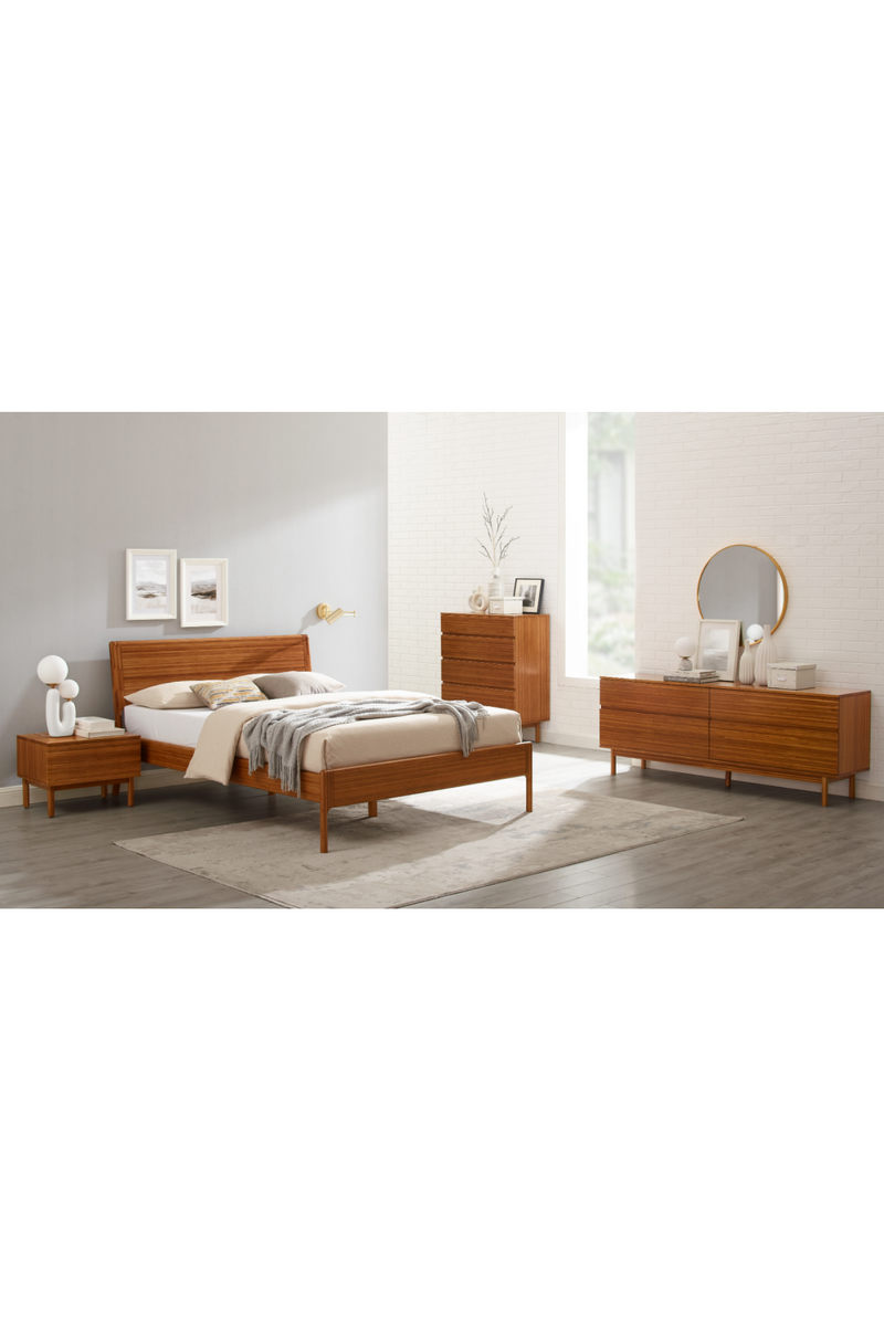 Amber Bamboo Platform Bed | Greenington Ventura | Woodfurniture.com