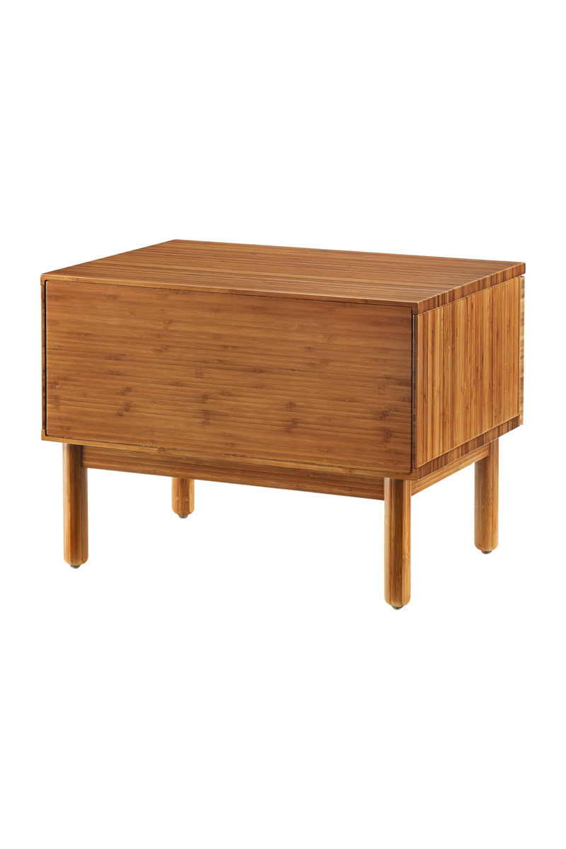 Minimalist Bamboo 1-Drawer Nightstand | Greenington Ventura | Woodfurniture.com