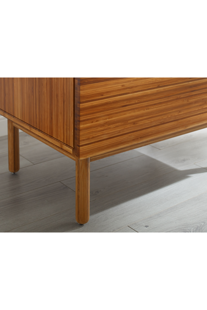 Minimalist Bamboo 1-Drawer Nightstand | Greenington Ventura | Woodfurniture.com