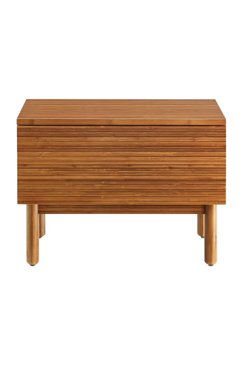 Minimalist Bamboo 1-Drawer Nightstand | Greenington Ventura | Woodfurniture.com