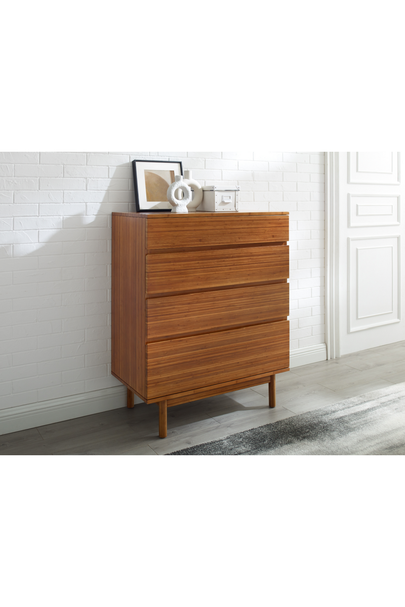 Bamboo Minimalist Drawer Chest | Greenington Ventura | Woodfurniture.com