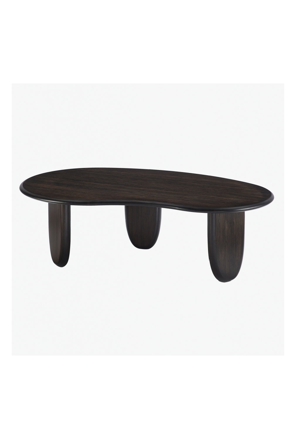 Organic-Shaped Bamboo Coffee Table | Greenington Zephyr | Woodfurniture.com