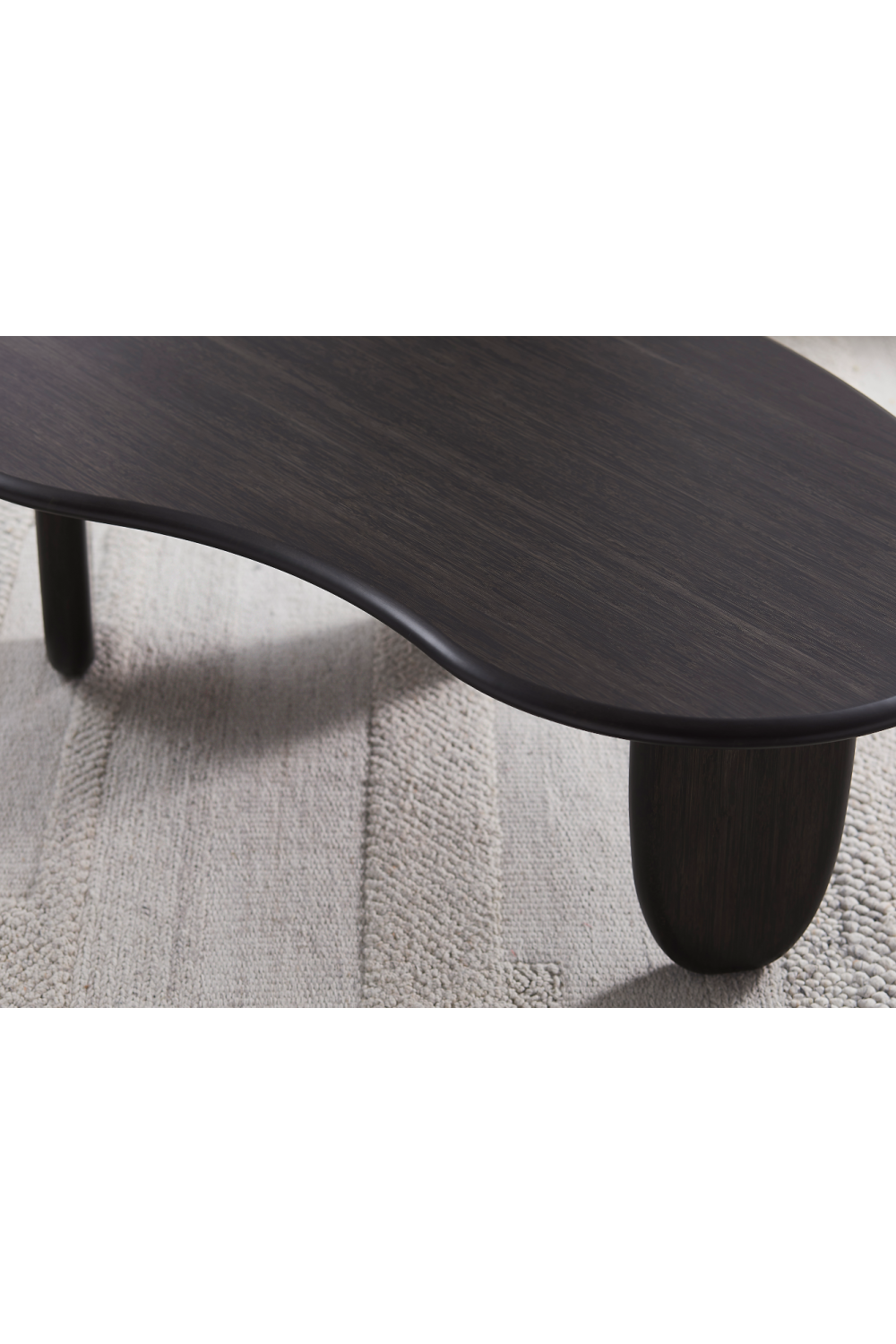 Organic-Shaped Bamboo Coffee Table | Greenington Zephyr | Woodfurniture.com