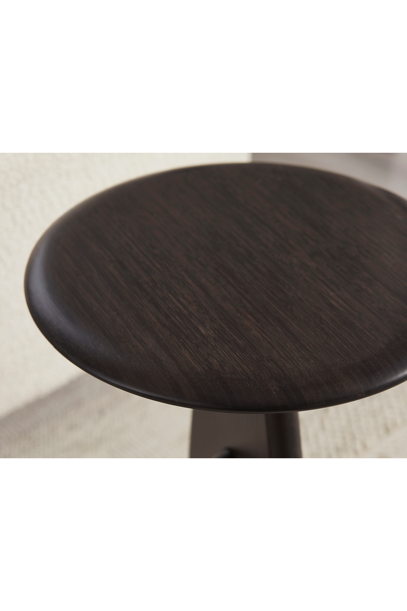 Round Bamboo Side Table | Greenington Zephyr | Woodfurniture.com