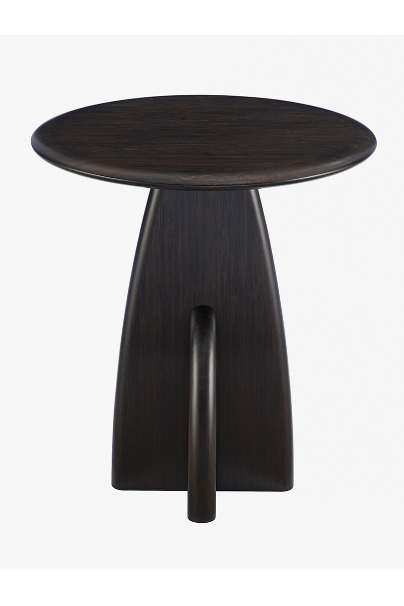 Round Bamboo Side Table | Greenington Zephyr | Woodfurniture.com