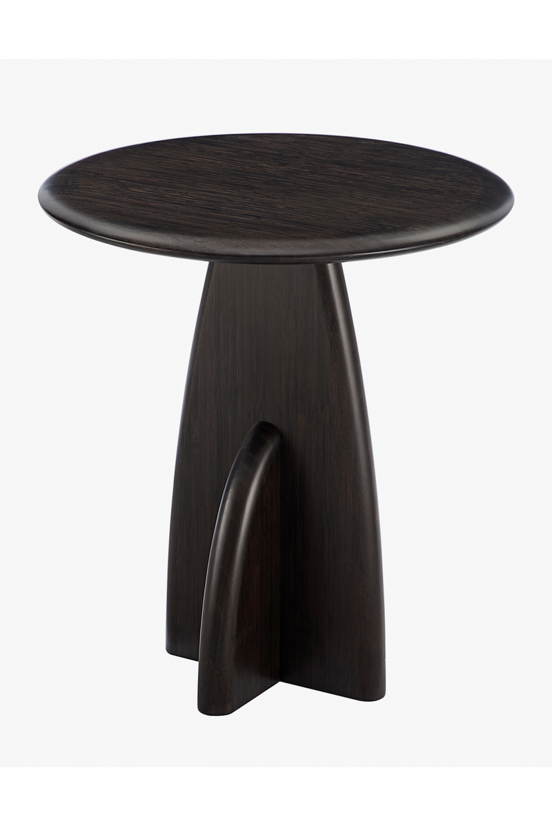 Round Bamboo Side Table | Greenington Zephyr | Woodfurniture.com