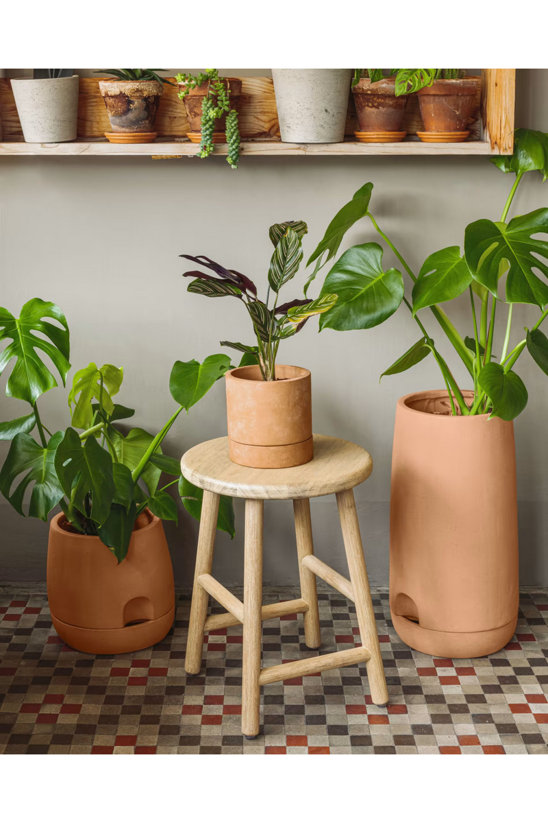 Round Terracotta Planter S | La Forma Luigina | Woodfurniture.com
