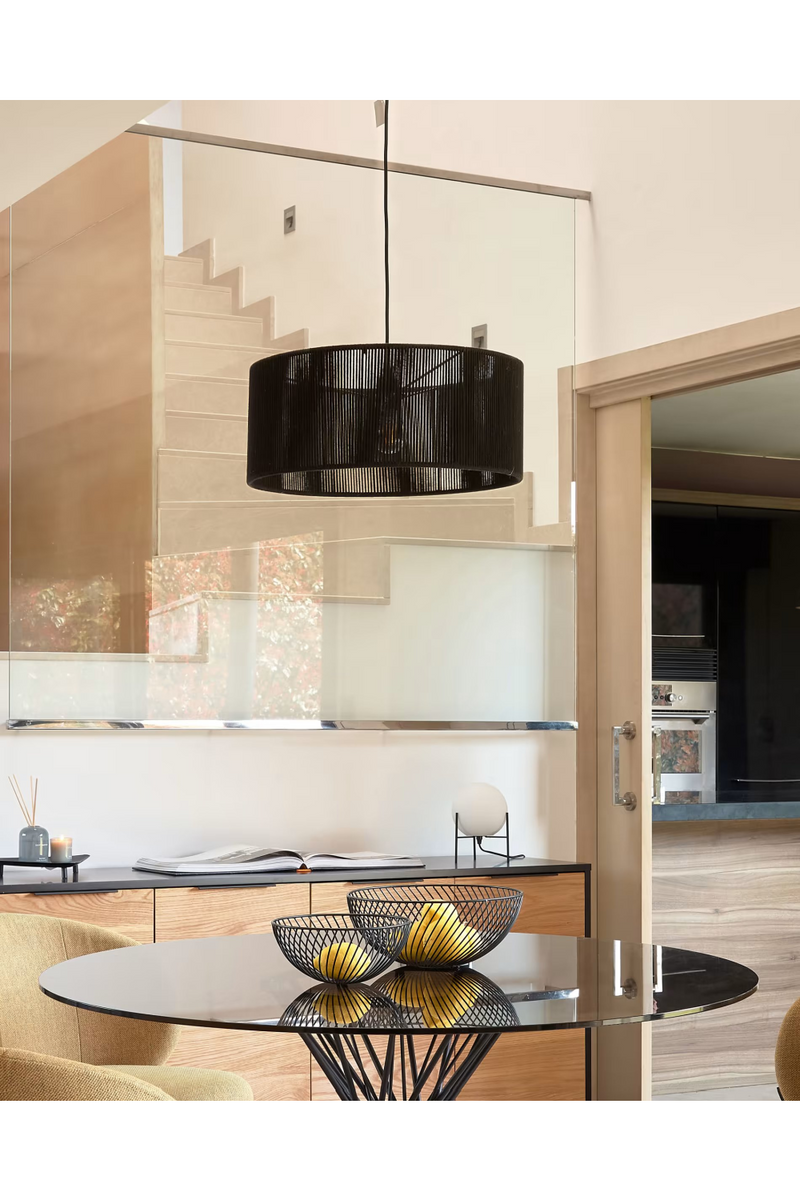 Cotton Shade Ceiling Light Shade | La Forma Cantia | Woodfurniture.com