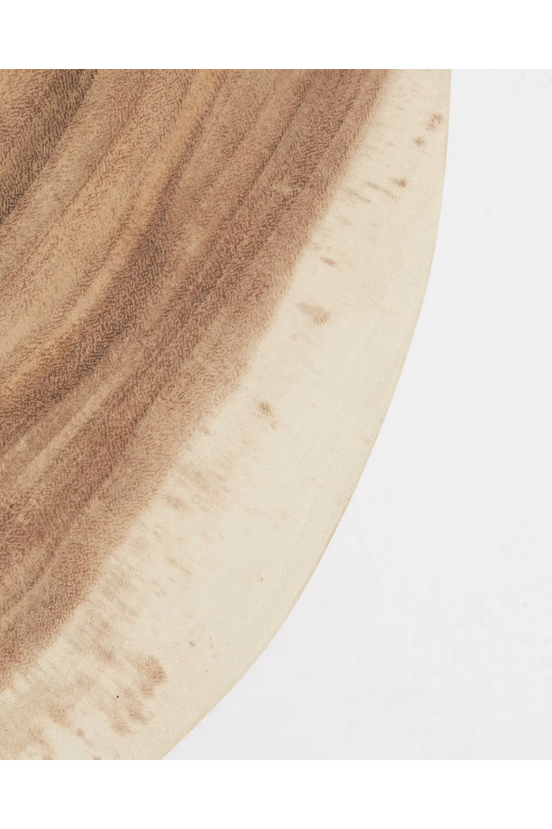 Suar Wood Slab Coffee Table (2) | La Forma Wellcres | Woodfurniture.com