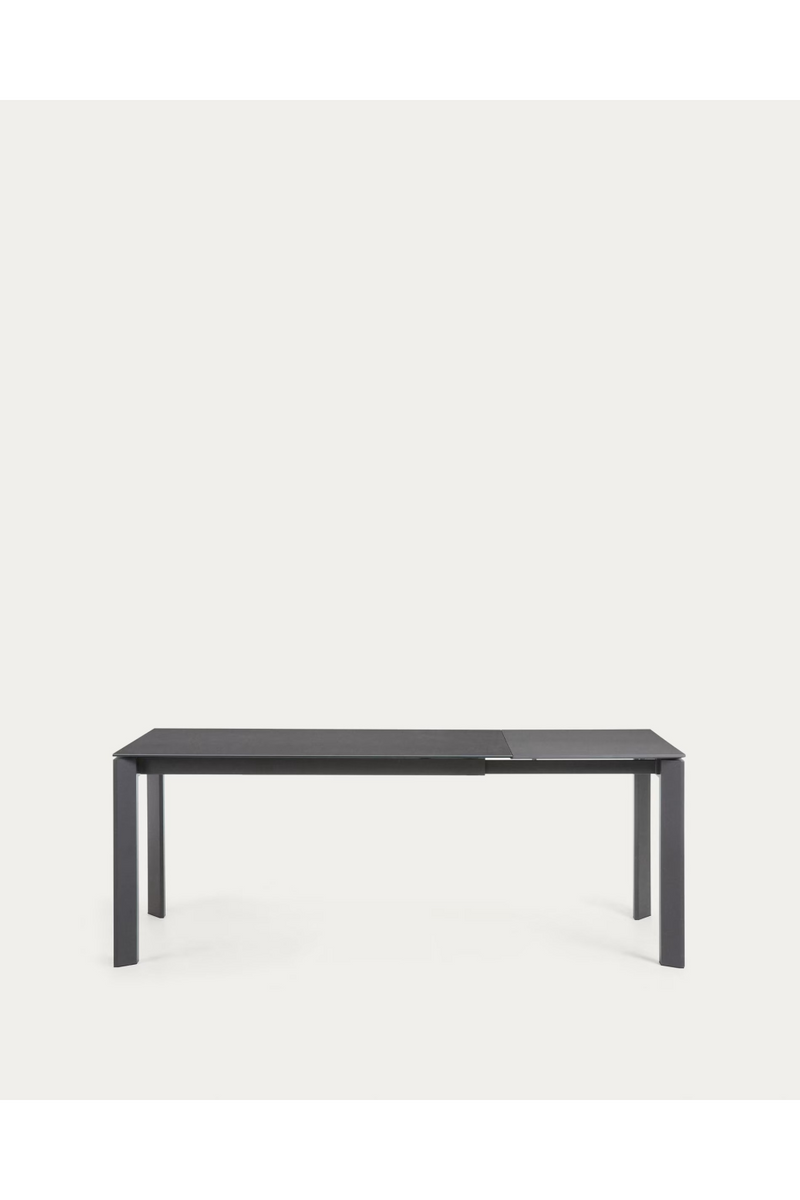 Gray Porcelain Extendable Dining Table | La Forma Axis | Woodfurniture.com