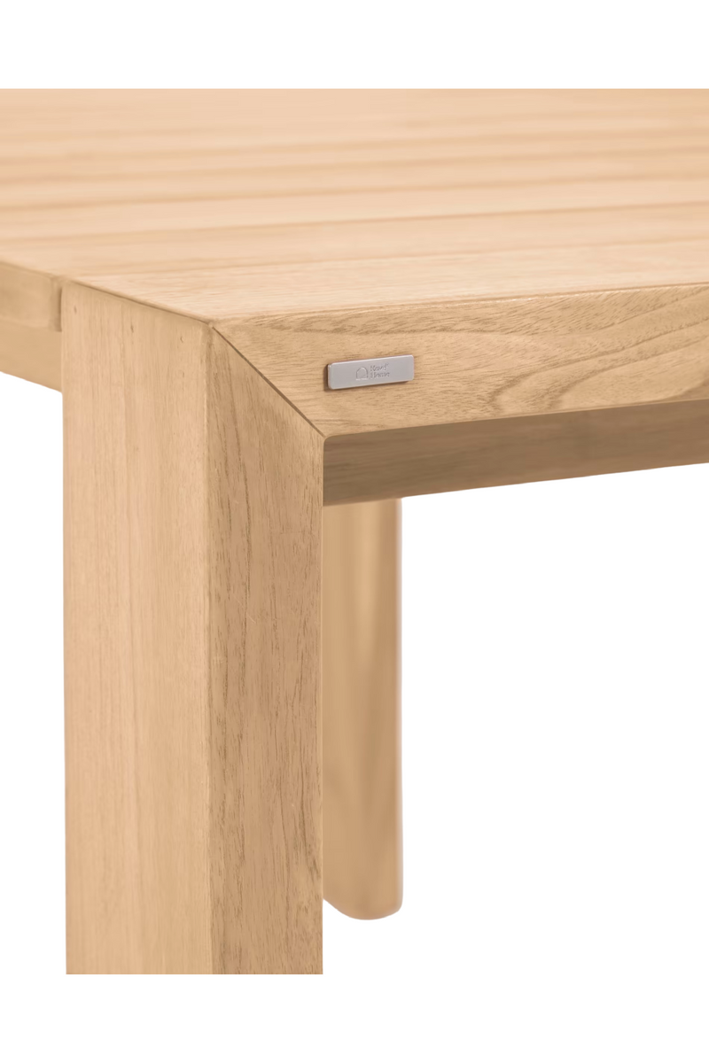 Solid Teak Outdoor Table | La Forma Victoire | Woodfurniture.com