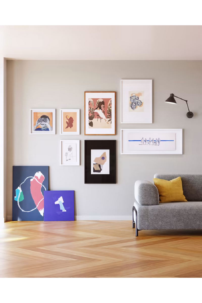 Modern Abstract Artwork | La Forma Zoeli | Wood Furniture