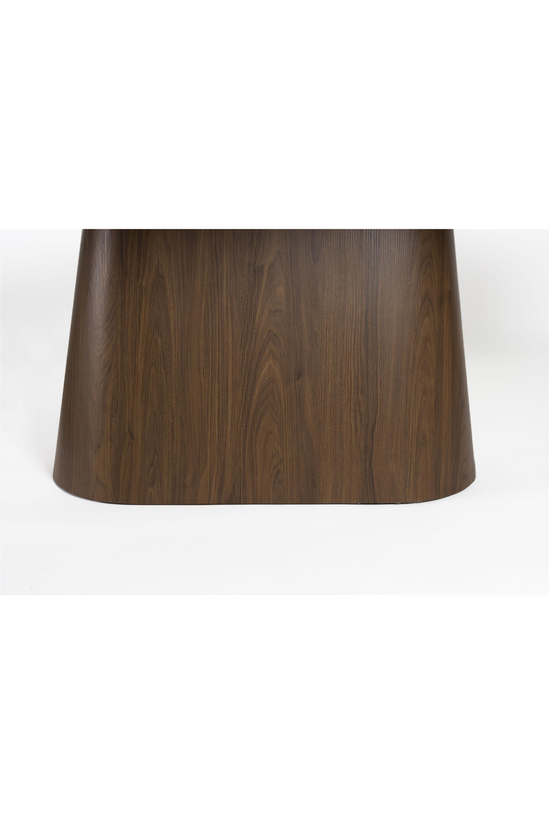 Oval Wood Dining Table | DF Almira | Woodfurniture.com