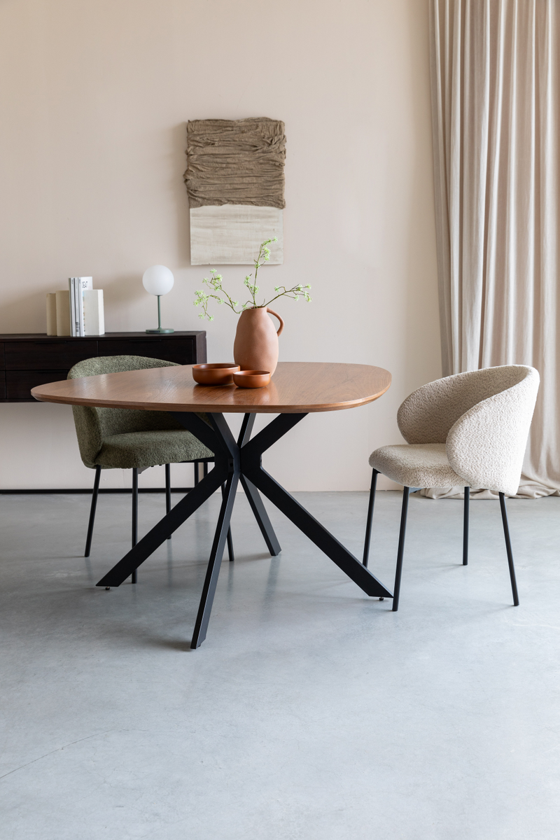 Modern Brown Dining Table | DF Chase | Woodfurniture.com