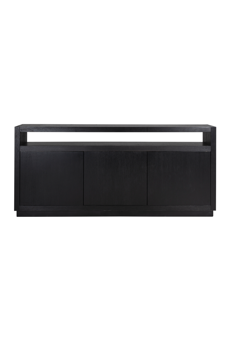 Black Oak Industrial Sideboard | OROA Oakura | Woodfurniture.com