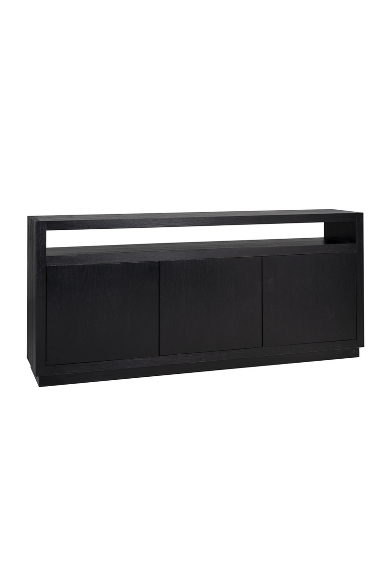 Black Oak Industrial Sideboard | OROA Oakura | Woodfurniture.com