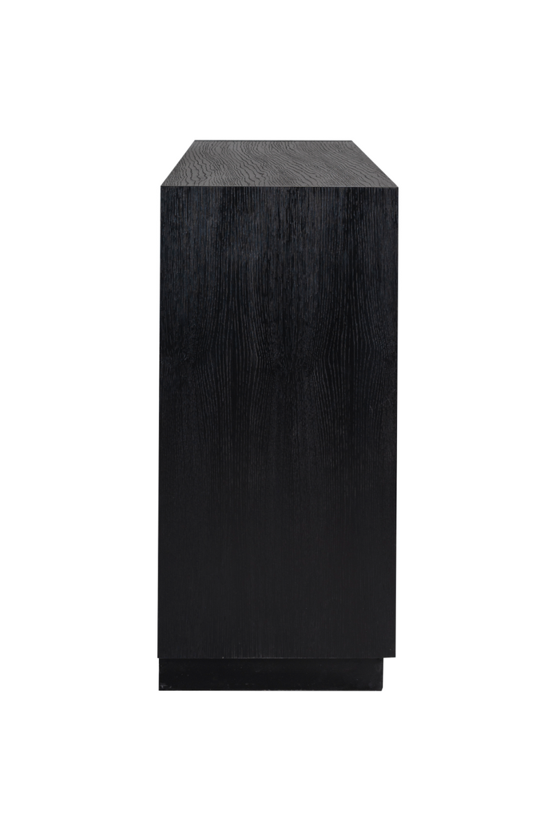 Black Oak Industrial Sideboard | OROA Oakura | Woodfurniture.com