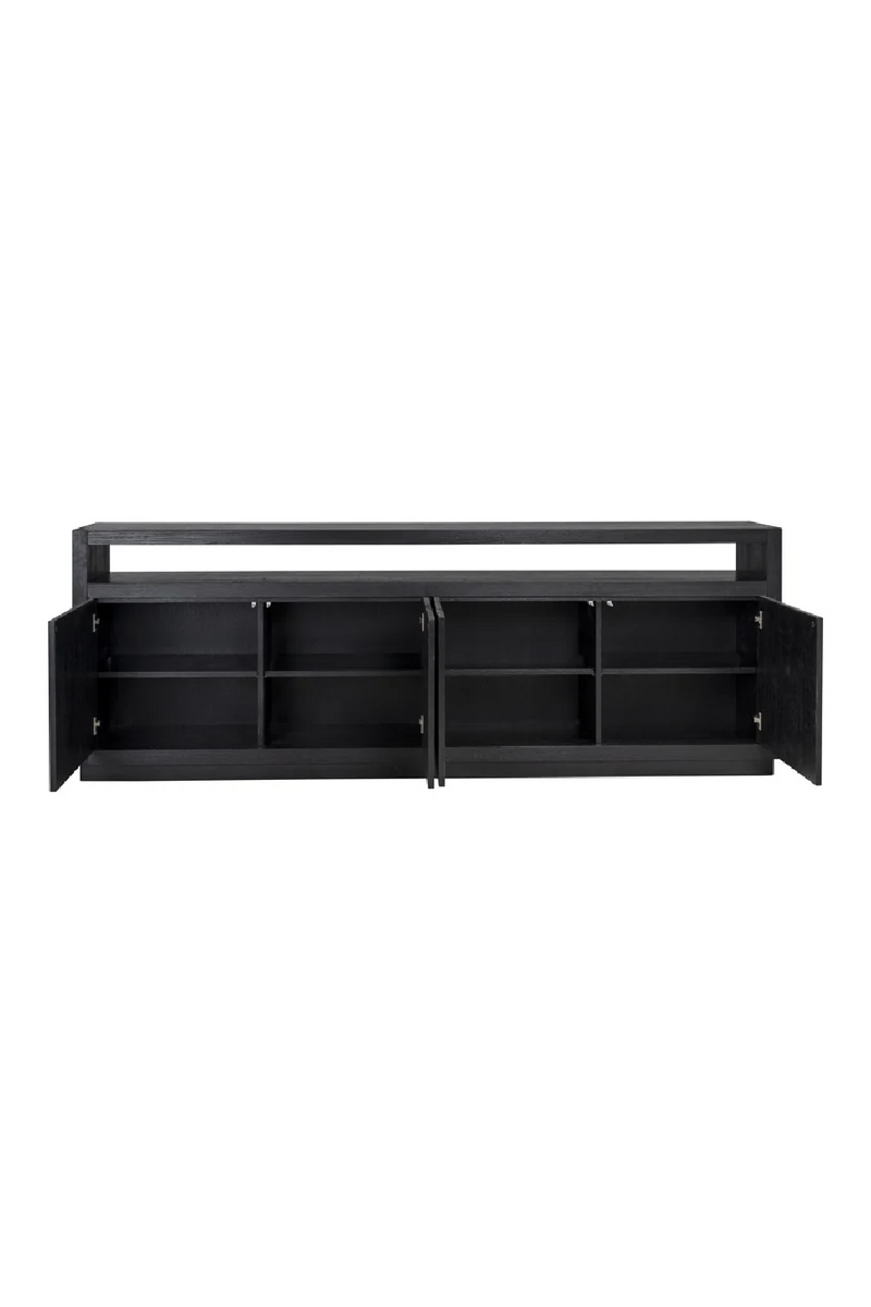 Black Wooden Sideboard | OROA Oakura | Woodfurniture.com