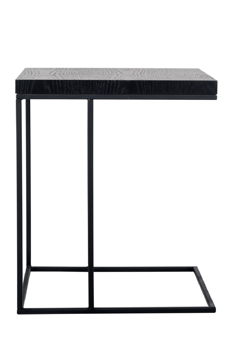 Black Oak Side Table | OROA Oakura | Woodfurniture.com