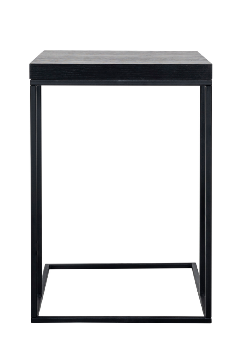 Black Oak Side Table | OROA Oakura | Woodfurniture.com