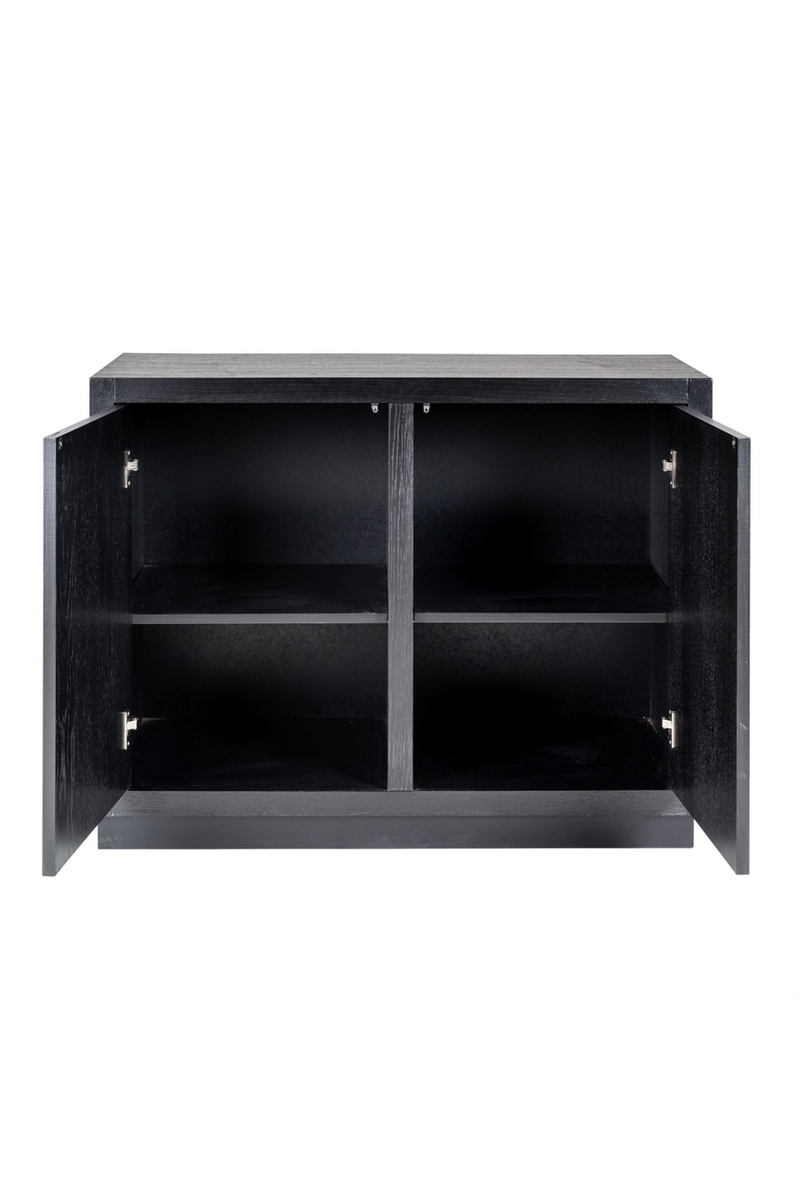 Classic Black Wooden Sideboard | OROA Oakura | Woodfurniture.com