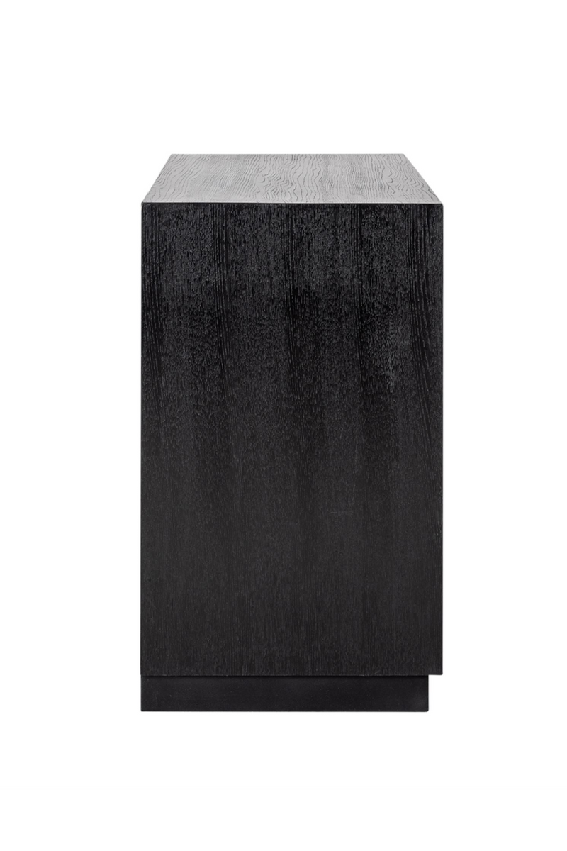 Classic Black Wooden Sideboard | OROA Oakura | Woodfurniture.com