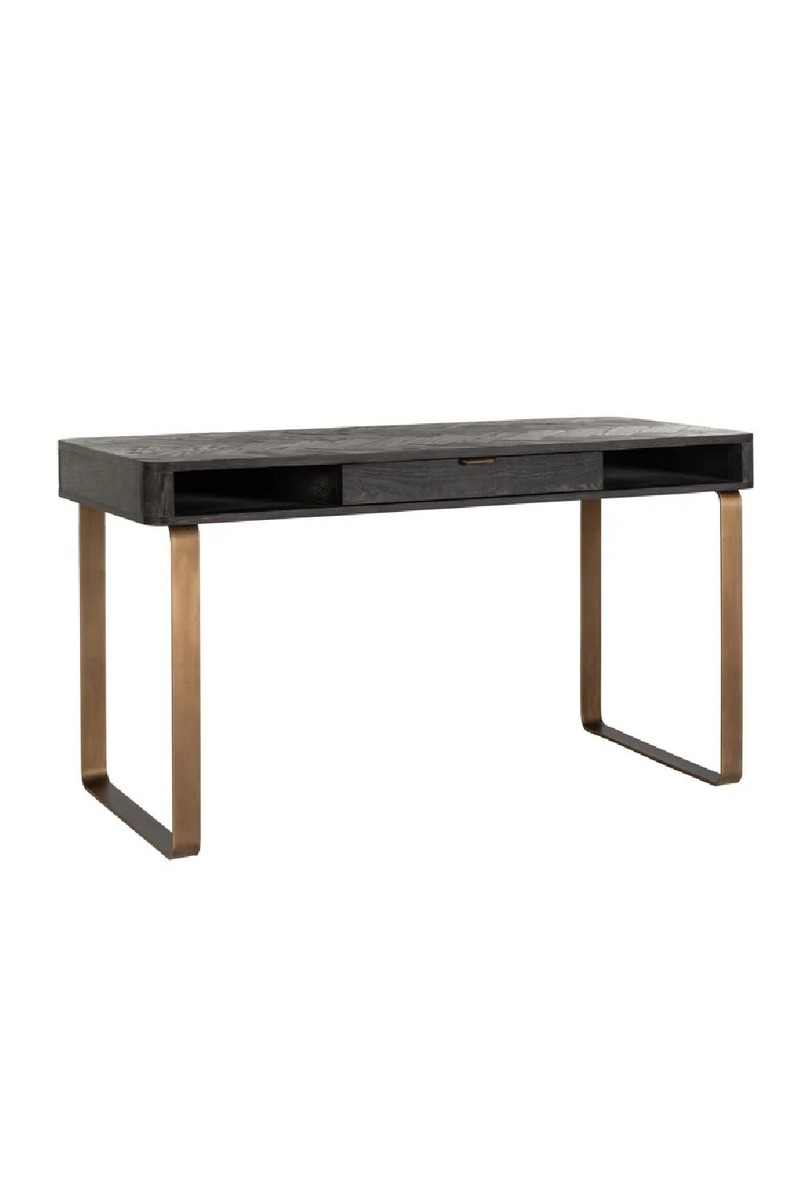 Black Modern Rustic Desk | OROA Blackbone | Woodfurniture.com