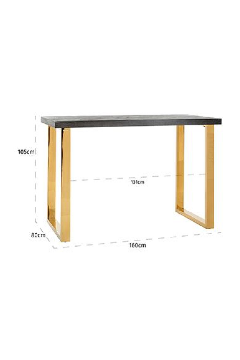 Black Oak Modern Bar Table | OROA Blackbone  | Oroatrade.com