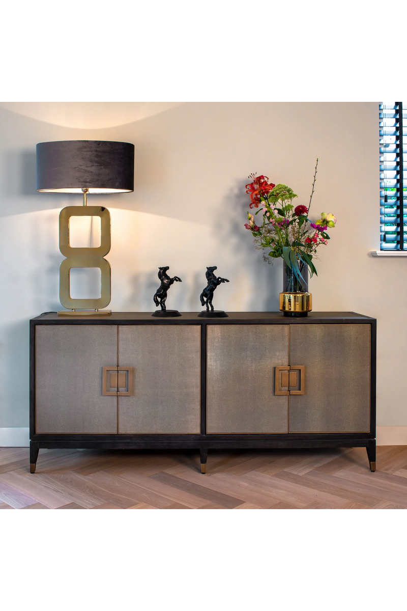 Leather Modern Sideboard | OROA Bloomingville | Woodfurniture.com