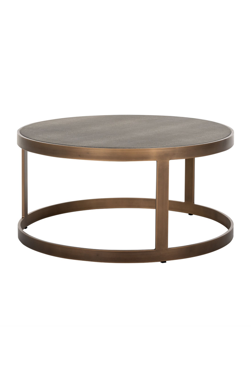 Round Nested Coffee Tables (2) | OROA Bloomingville | Woodfurniture.com