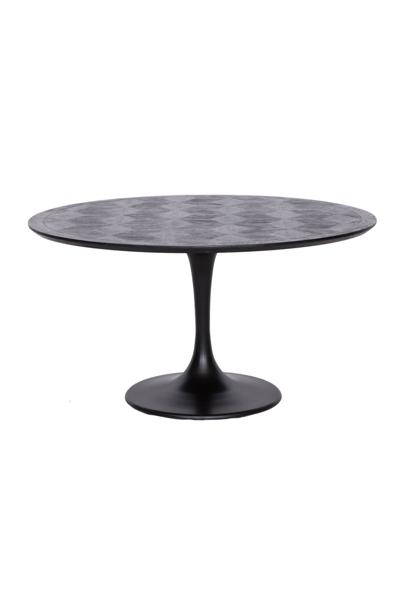 Round Pedestal Dining Table | OROA Blax | Woodfurniture.com