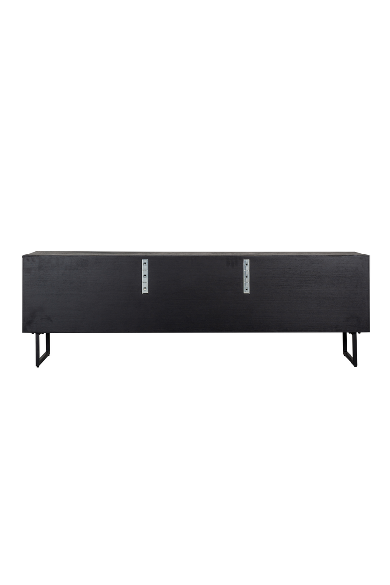 Black Oak Veneer TV Sideboard | OROA Blax | Woodfurniture.com