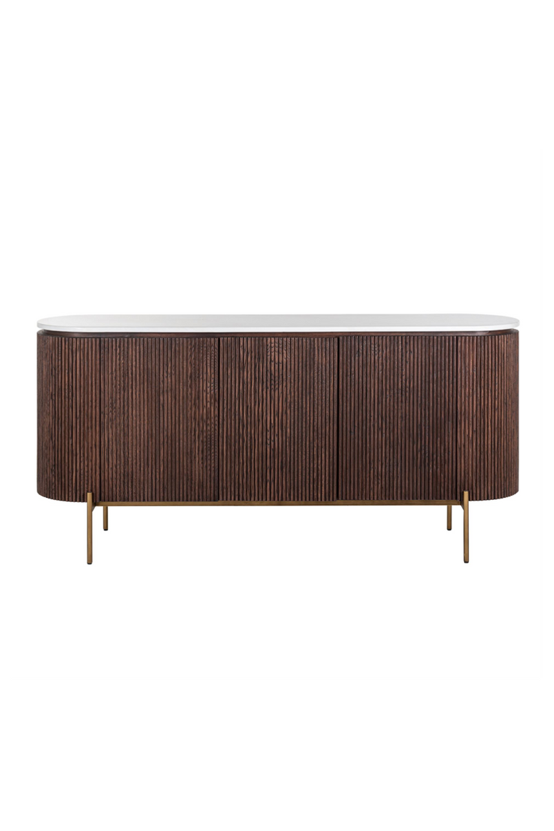 Modern Marble Top Sideboard | OROA Barkley | Woodfurniture.com