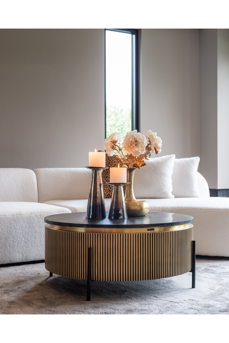 Modern Metal Coffee Table | OROA Ironville | Woodfurniture.com